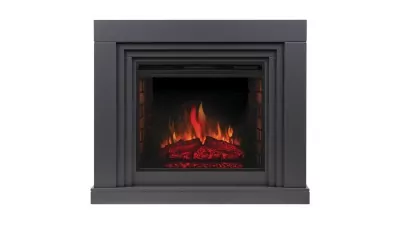 Камин электрический RealFlame Stanley 26 GR с очагом Epsilon 26 S IR