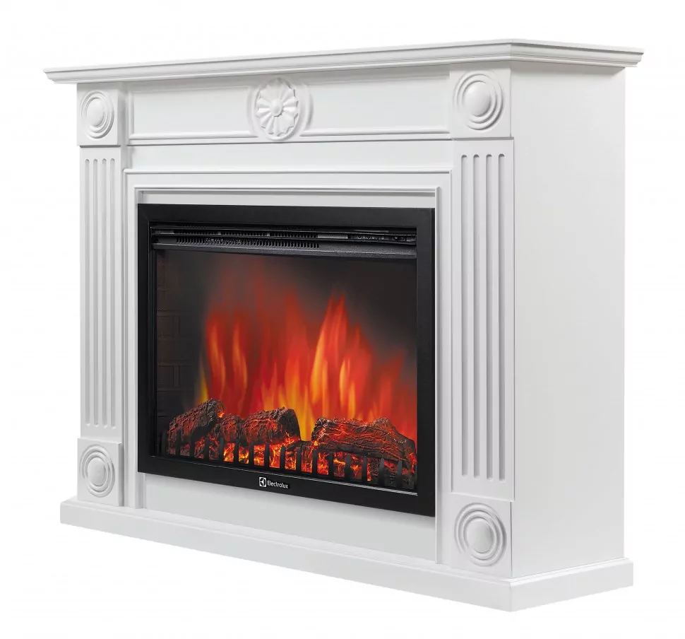 Каминокомплект Electrolux Frame 25 белый + EFP/P-2520LS