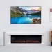 Портал электрокамина Royal Flame Line 60 белый под очаг Vision 60 LED
