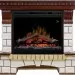 Каминокомплект Dimplex Pierre Luxe - Темный дуб / Белый с очагом Symphony 26'' DF2624-L