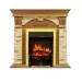 Каминокомплект Royal Flame Dublin -  Дуб / Сланец с очагом Fobos FX Brass