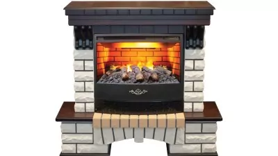 Камин электрический RealFlame Country 25,5 AO c очагом FireStar 25,5 3D