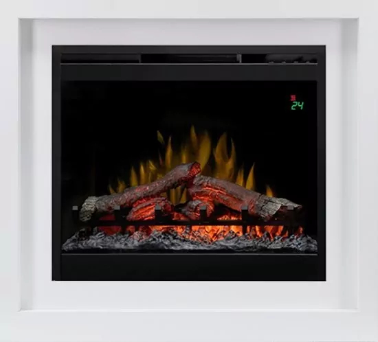 Каминокомплект Dimplex Bronx - Белый с очагом Symphony 26'' DF2624-L