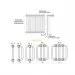 KZTO PC 1-1200-8 трубчатый радиатор