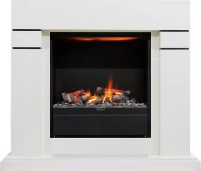 Каминокомплект Dimplex Lindos - Алебастр с очагом Albany