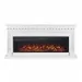 Каминокомплект Royal Flame Valletta 60 - Белый с очагом Vision 60 LOG LED