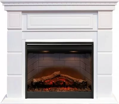 Каминокомплект Dimplex Portland - Белый с очагом Symphony 26'' DF2608-INT