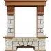 Портал Dimplex Pierre Luxe - Дуб / Белый для очага Viotta