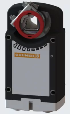 Электропривод с возвратной пружиной Gruner 361-230-10-S2