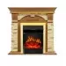 Каминокомплект Royal Flame Dublin -  Дуб / Сланец с очагом Majestic FX Brass