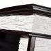 Каминокомплект Electrolux Scala 30 сланец скалистый белый/тёмный дуб с панорамным очагом EFP/P-3320RLS