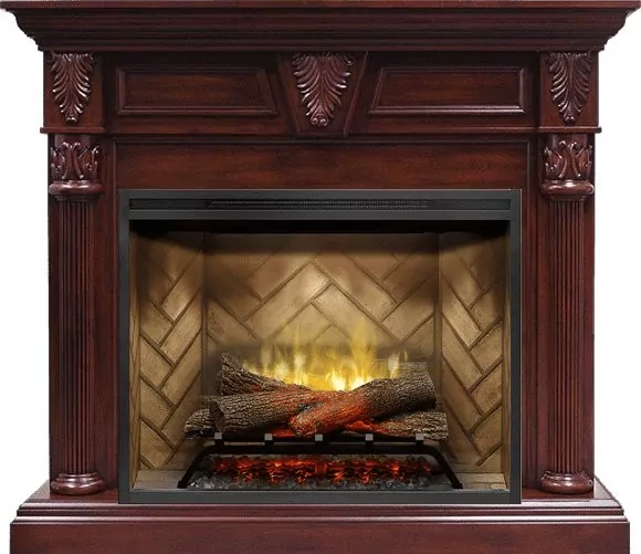 Каминокомплект Royal Flame Sheffield - Темная вишня с очагом Revillusion RBF30