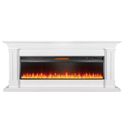 Каминокомплект Royal Flame Lyon 60 - Белый с очагом Vision 60 LED