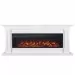 Каминокомплект Royal Flame Lyon 60 - Белый с очагом Vision 60 LOG LED