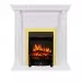 Каминокомплект Royal Flame Orlean - Белый с очагом Fobos FX Brass