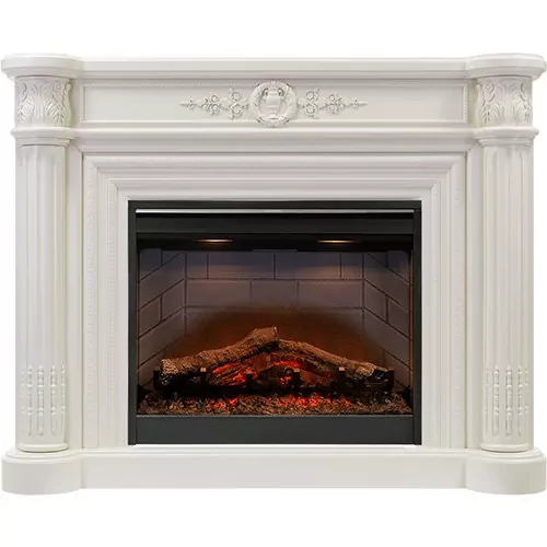 Портал Dimplex Manor белый дуб для очага Symphony 26