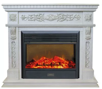 Камин электрический RealFlame Estella 26 WT с MoonBlaze S LUX BL