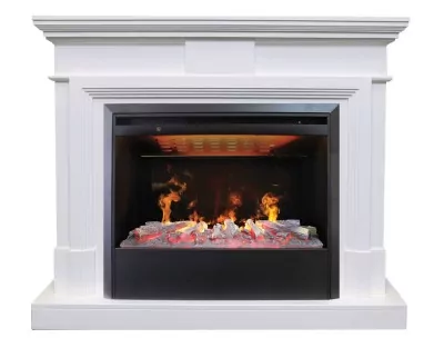 Камин электрический RealFlame Marco 26 WT с Helios 26 3D