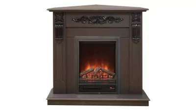 Камин электрический RealFlame Dominica Corner DN с очагом Eugene