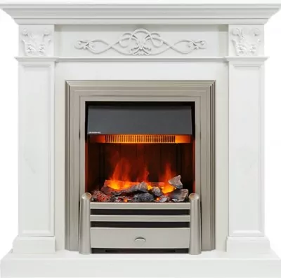 Каминокомплект Dimplex Verona - Белый дуб с очагом Chesford