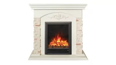 Камин электрический RealFlame Neapolis WT с очагом Eugene