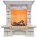 Портал Dimplex Pierre Luxe Cassette 400 шампань/слоновая кость с патиной