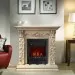 Каминокомплект Royal Flame Adriana - Cлоновая кость с очагом Aspen Gold
