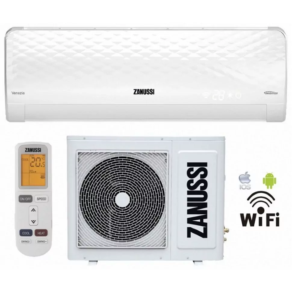Zanussi DC Inverter ZACS-12 HV/N1 Venezia сплит-система инверторная