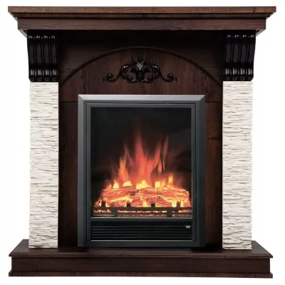 Камин электрический RealFlame Corfino NT с очагом Eugene