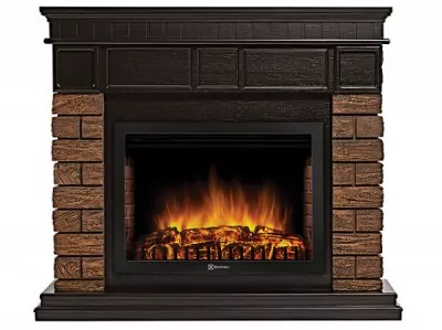 Портал Electrolux Bricks Wood 25 камень темный, шпон венге