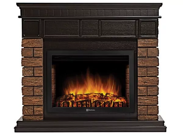 Портал Electrolux Bricks Wood 25 камень темный, шпон венге