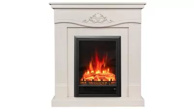 Камин электрический RealFlame JUNONA WT с очагом Eugene