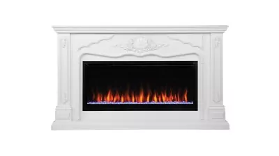 Камин электрический RealFlame Victoria 42 WT с очагом Saphir 42