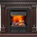 Каминокомплект Dimplex Dallas - Темный дуб с очагом Danville Black FB2