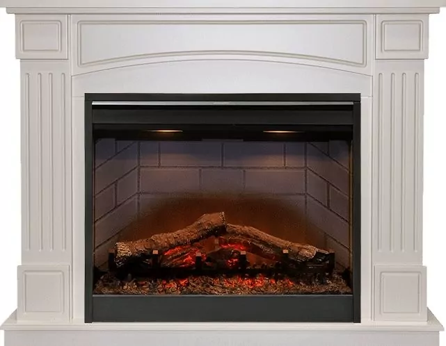 Каминокомплект Dimplex Boston - Алебастр с очагом Symphony 26'' DF2608-INT