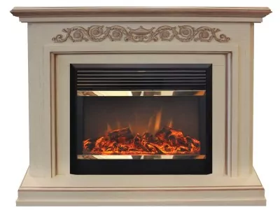 Камин электрический RealFlame Leticia 26 WT  с MoonBlaze Lux BL S