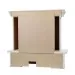 Портал угловой Dimplex Pierre Luxe Cassette 600 шампань/слоновая кость с патиной