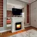 Каминокомплект Dimplex Alexandria - Белый дуб с очагом Brookline Black