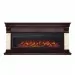 Каминокомплект Royal Flame Denver - Темный дуб / Бежевый с очагом Vision 60 LOG LED