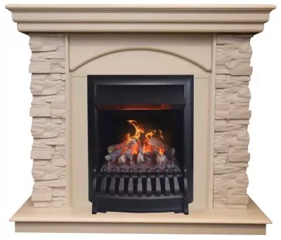 Камин электрический RealFlame Elford WT с Oregan 3D