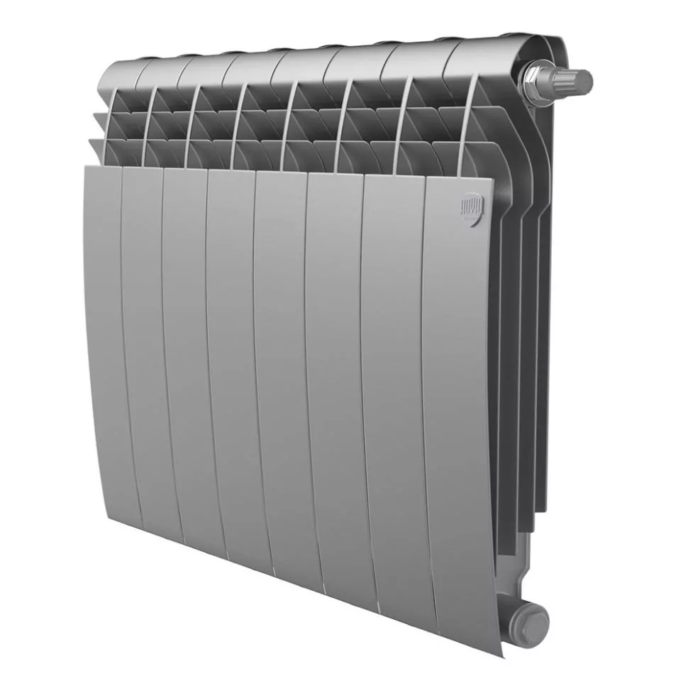 Royal Thermo BiLiner 500 VR80 Silver Satin - 8 секций радиатор