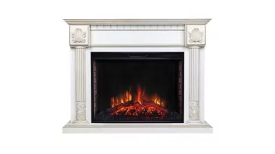 Камин электрический RealFlame Imperia 33/26 WT  с очагом Epsilon 33 S
