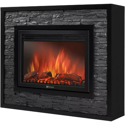 Electrolux Loft 30 черный сланец/черная эмаль с очагом 3020LS