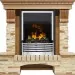 Каминокомплект Dimplex Pierre Luxe - Дуб / Сланец с очагом Flagstaff
