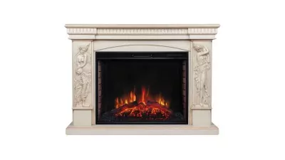 Камин электрический RealFlame Diva 33 WTB с очагом Epsilon 33 S