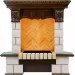 Каминокомплект Dimplex Pierre Luxe - Темный дуб / Шампань (Высота 975мм) Cassette 400 LNH-INT дрова