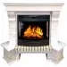 Портал электрокамина Royal Flame Pierre Luxe Dioramic 25 FX сланец белый/белый