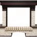 Каминокомплект Dimplex Pierre Luxe угловой - Темный дуб / Сланец мелкий с очагом Symphony 26'' DF2608-INT