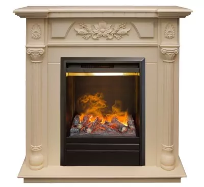 Камин электрический RealFlame Dacota WT с Olympic 3D