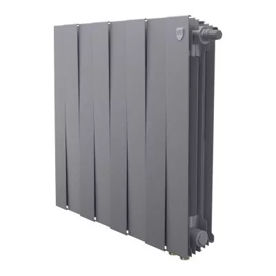 Royal Thermo PianoForte 500 VDR80 Silver Satin 8 секций радиатор
